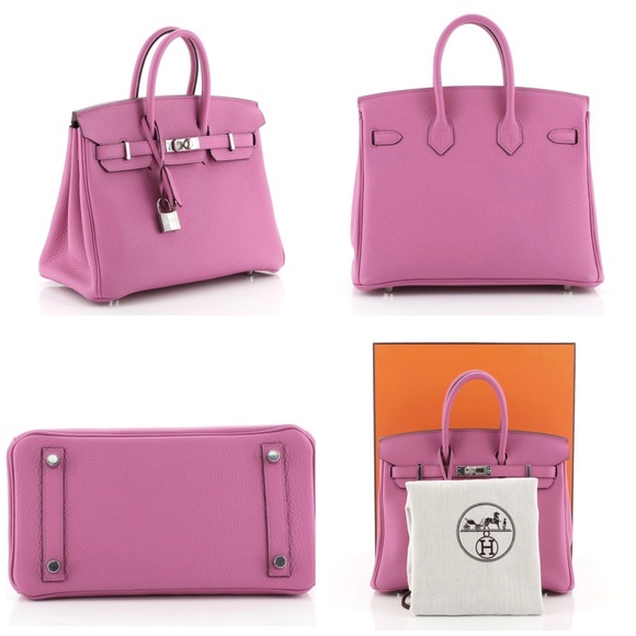 Hermes Handbags - Hermes Birkin Rose magnolia Togo handbag